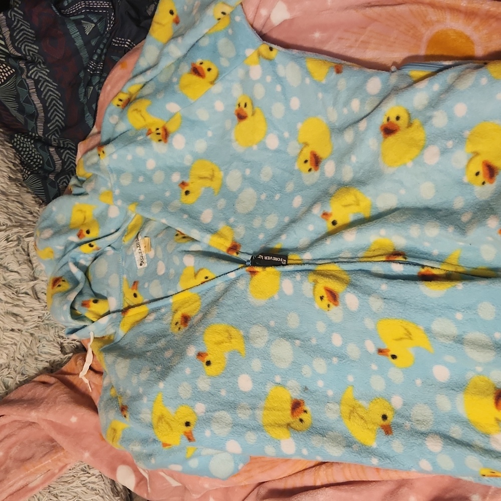 Duck Closed Foot Onesie